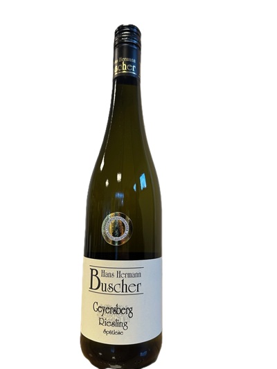 <br>Artikel-Nr.: 025/25<br>2024 Bechtheimer Geyersberg Riesling Spätlese lieblich 0,75l<br>
